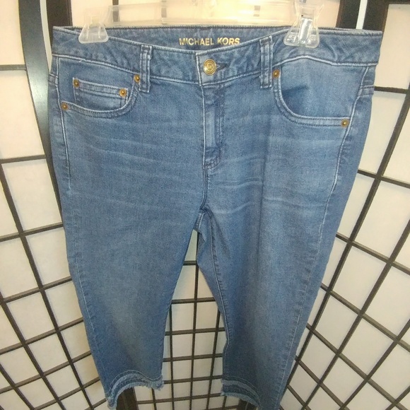 Michael Kors Dillon Relaxed Double Fringe Capri - Picture 5 of 6